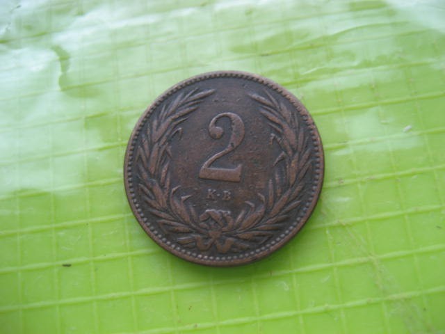 A113-2 Filler KB 1894 bronz moneda maghiara veche stare foarte buna.