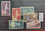 TS21 - Timbre serie Ceoslovacia - Ceskoslovensko - Cosmos - Mi1252-1257, Stampilat