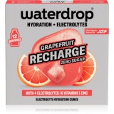 Waterdrop Microlyte băutură electrolitică pentru rehidratare cu vitamine Grapefruit Recharge 12 buc