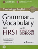 Grammar and Vocabulary for First and First for Schools - Barbara Thomas