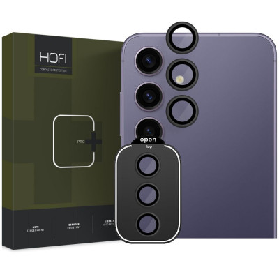 Folie de protectie camera Hofi Camring Pro+ pentru Samsung Galaxy S24+ Plus Negru foto