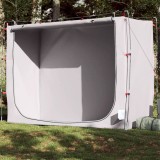 Cort Depozitare Camping Gossi, Impermeabil, Gri, 220x79x155cm, Poliester, Geanta Transport