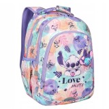 Ghiozdan cu 3 compartimente, Coolpack, Disney Stitch, Pastel