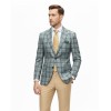 Sacou barbati casual in caro caramiziu SCRE09, 46, 48, 50, 52, 54, 56