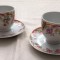 Set cesti - espresso - portelan Franțuzesc - Limoges - 2 persoane