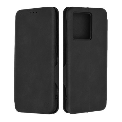Husa pentru Motorola Edge 40 / Edge (2023) Techsuit Safe Wallet Plus, Black foto