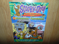 REVISTA SCOOBY-DOO!-DEZLEAGA MISTERELE LUMII NR:24 DEAGOSTINI ANUL 2007 foto