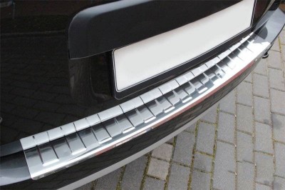 Ornament protectie bara din inox calitate premium Dacia Duster 2009-2017 foto
