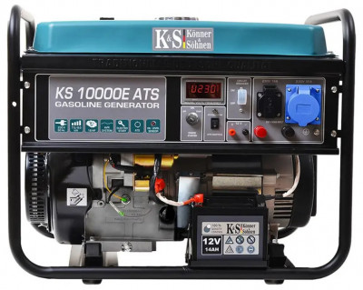 Generator de curent 8 kW benzina PRO - Konner &amp;amp; Sohnen - KS-10000E-ATS foto