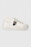 Cumpara ieftin Karl Lagerfeld sneakers din piele KAPRI culoarea alb, KL62530S