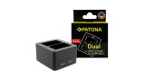 &Icirc;ncărcător dual PATONA pentru Leica M11P M11M 24029 BP-SCL7 incl. cablu USB-C