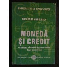 Moneda si credit-Gheorghe Manolescu