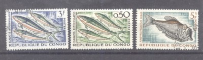 Congo 1961 Fishes, used E.138 foto