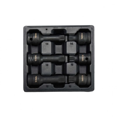 Set biți impact 1/2, spline Yato YT-10652 foto