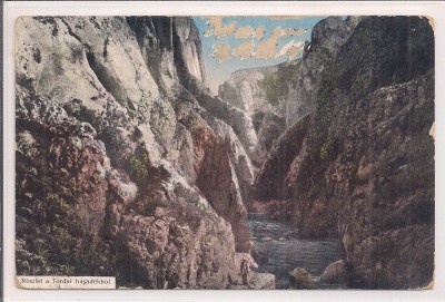 Carte postala circulata in anul 1914 foto