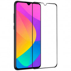 Folie Sticla Xiaomi Redmi 9A Tempered GLASS Protectie Ecran 3D Rama Neagra foto