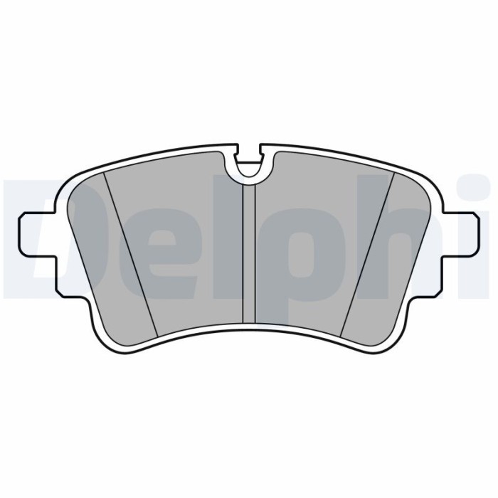 DELPHI LP3670 set placute frana,frana disc