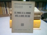 LES FINANCES DE LA ROUMANIE APRES LA GUERRE (1919-1930) - DEMETRE J. GHEORGHIU (CARTE IN LIMBA FRANCEZA)