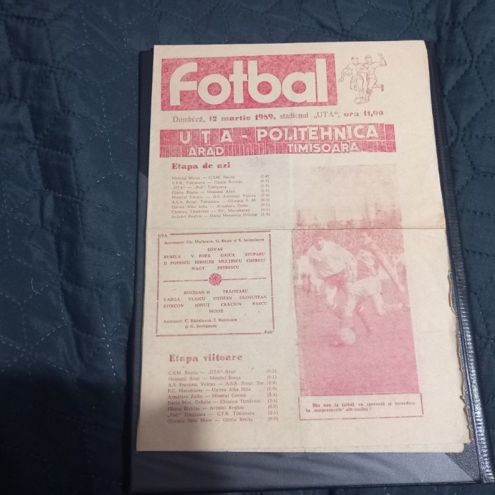 Program UTA - Poli Timisoara