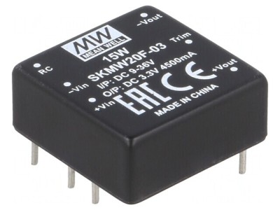 Convertor DC/DC 20W 9-36V la 3.3V 4500mA foto