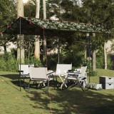 Gossi prelata de camping, camuflaj, 366x306 cm, impermeabila