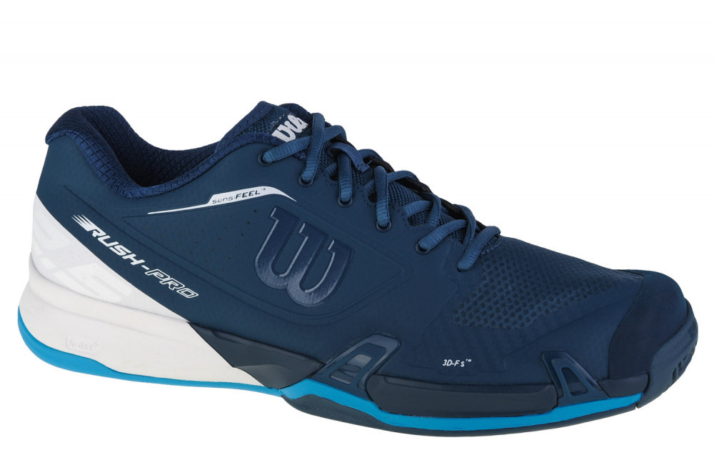 Pantofi de tenis Wilson Rush Pro 2.5 WRS327370 albastru, 40, 40 2/3, 47  1/3, 48 | Okazii.ro