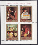 DB1 Ajman Pictura Velazquez MS MNH, Nestampilat