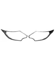 Set 2 ornamente cromate pentru faruri pentru Fiat Fullback 2016, 2017, 2018