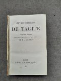 Oeuvres completes de Tacite 1865