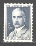 Austria.1968 100 ani nastere K.Landsteiner-bacteriolog PREMIUL NOBEL MA.748