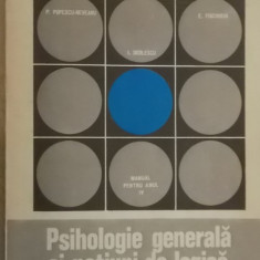 P. Popescu-Neveanu, s.a. - Psihologie generala si notiuni de logica, manual