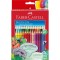 Creioane colorate triunghiulare grip 2001 Faber-Castell 36 culori/set