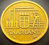 Cumpara ieftin Moneda 10 FRANKEN - SAAR (Germania - Protectorat Francez), anul 1954 * cod 5438 = rară