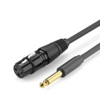 Cablu Microfon XLR Mama la Jack 6.35 mm Tata 2 m