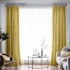 Draperie din catifea blackout cu rejansa din bumbac tip fagure, Madison, 200x265 cm, densitate 700 g/ml, Crayola, 1 buc