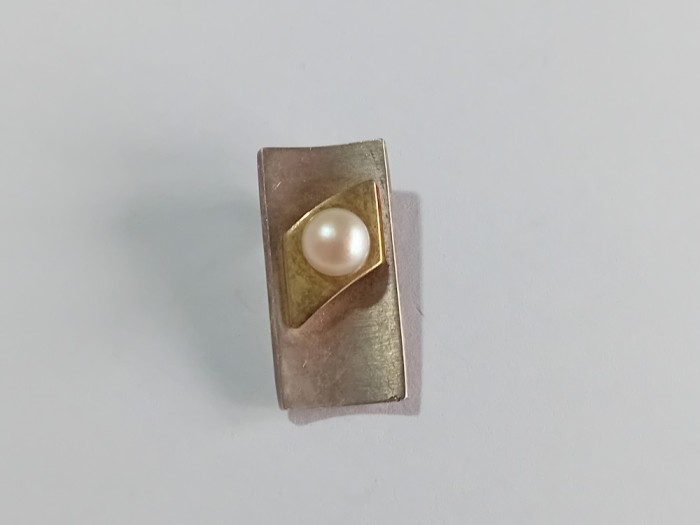 Pandant din argint cu perla #21