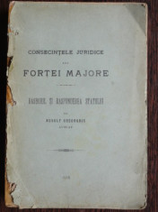 CONSECINTELE JURIDICE ALE FORTEI MAJORE - RUDOLF GHEORGHIU foto