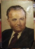 Klement Gottwald (1896-1953) 70/ 50cm Portret Tantzi Constanta Demetriade-Stefan (1908-1995)