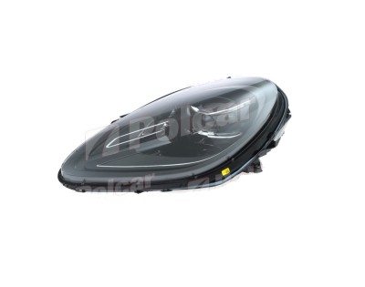 Far Porsche Macan (95b), 06.2021-, montare fata, stanga, Tip=PDLS +; LED; electric; rama argintie; fara modul LED; LED; cu lumina viraje, MAGNETI MAR foto