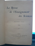 La Revue de l*Enseignement des Science (10 numere din 1908, coligate)