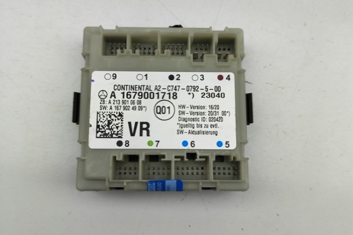 Modul de control ușă dreapta față MERCEDES-BENZ GLE W167 2023 OEM: A1679001718,A2139010608,A1679024909,A2C7470792500 | 32063201