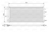 VALEO 822618 Condensator, climatizare