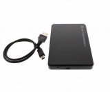 Carcasa HDD 2.5 SATA USB 2.0 negru, Generic