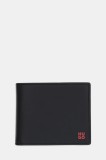 HUGO portofel de piele culoarea negru, 50548300