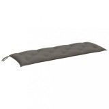 Cumpara ieftin Perna banca de gradina, melanj gri inchis, 150x50x7 cm, textil