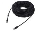 Patch cord U/UTP 6 litat CCA PVC negru 35m 26AWG, Vention