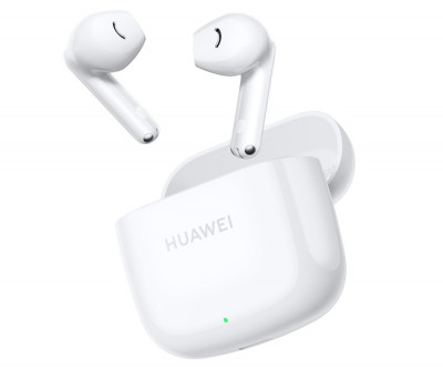 Casti HUAWEI FreeBuds SE 2, True wireless, Bluetooth, In-ear, Microfon, Ceramic White - RESIGILAT foto