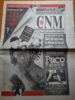 ziarul CNM 27 martie - 2 aprilie 1995 foto