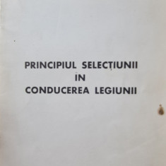 HORIA SIMA PRINCIPIUL SELECTIUNII IN CONDUCEREA LEGIUNII 1992 MADRID LEGIONAR