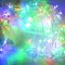 Instalatie de Craciun tip turturi, 270 LED-uri multicolore, jocuri de lumini, 6 m